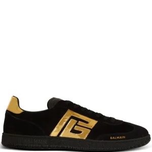 BALMAIN LOW TOP LACE UP SNEAKER