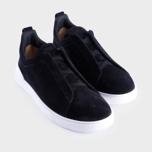 ZEGNA  SUEDE TRIPLE STITCH