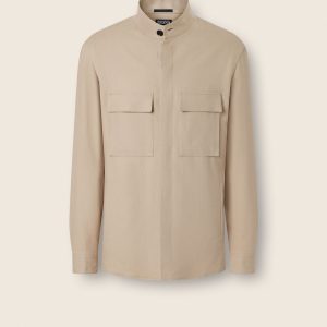 ZEGNA OASI LINO OVERSHIRT